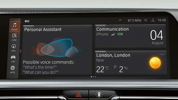 Inteligentny asystent osobisty BMW.